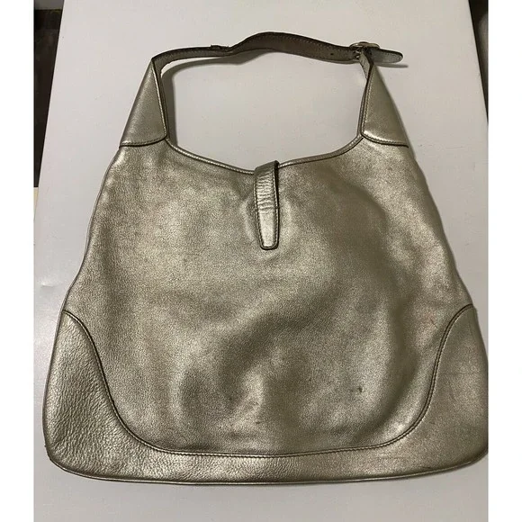 Gucci Metallic Jackie O Bouvier Hobo Bag - Picture 14 of 15